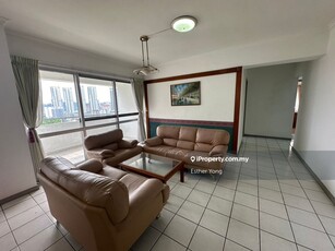 Fully furnished corner unit mid floor is available for sale now !
