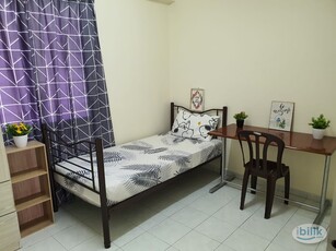 Fully furnished single room @ UTAR / MRT Sg Long