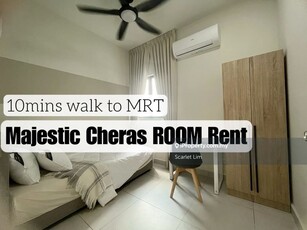 Majestic Cheras Room rent 10mins walk to MRT