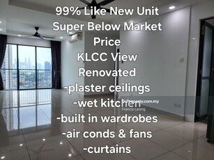New. Super Below Market. Renovated. Facing KLCC
