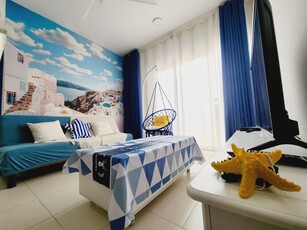 Tropicana Aman 3 bedroom fully furnished with Santorini concept for rent..