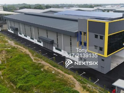 3 Storey Detached Factory comes with Loading Bay Sg Kapar Indah Klang Selangor