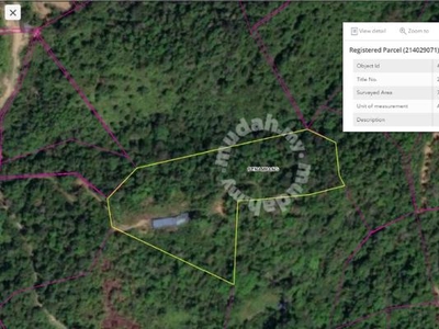 7.92 Acre NT land where Alvin's Organic Farm used to be