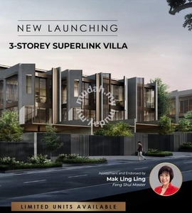 Banyan Valley - 3 Storey Superlink Villa- Kolombong