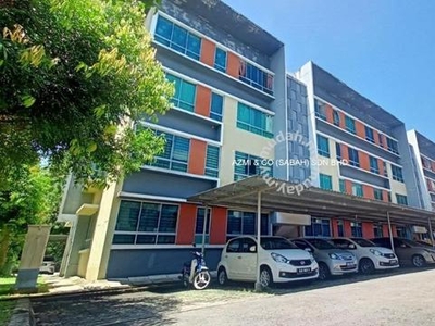 Blok H - Cyber City Apartment Phase 2 @ Kepayan (3 Bilik) - 677sqft