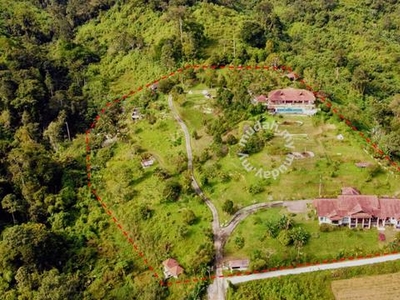 Boutique resort in Janda Baik for sale with breathtaking view