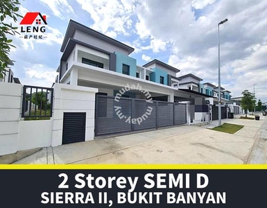 BRAND NEW 2 Storey SEMI DETACHED House SIERRA II BUKIT BANYAN