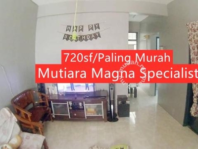 (Cashback 50k)(LowDepo) Mutiara Magna Apartment Aeon Kepong KL
