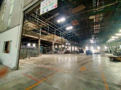 Detached Big Factory With Loading Bays Bukit Rambai Tanjong Minyak