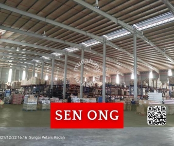 Detached Factory Warehouse FOR RENT IN Tmn Ria Jaya | Sungai Petani