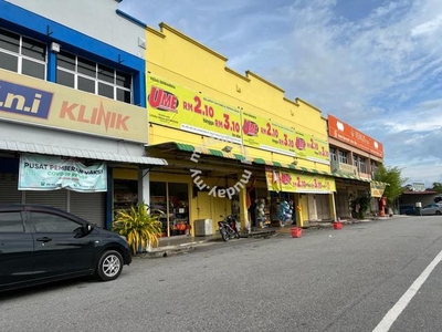 Facing Road , Kuala Ketil Tanjung Puteri 1 1/2 Storey Shoplot For Sale