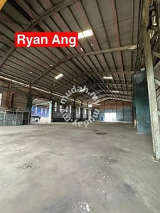 Factory Warehouse For Rent At Prai Area Good Condition High Ceiling