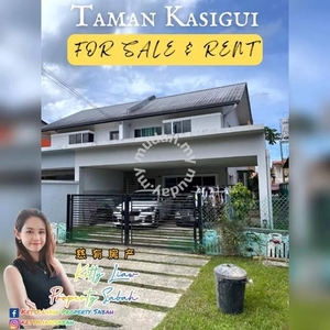 For Sale & Rent❗ Semi D, Taman Kasigui 3B, Donggongon Penampang