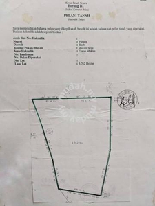 Freehold 9 Acre Land for sale , Raub, Pahang