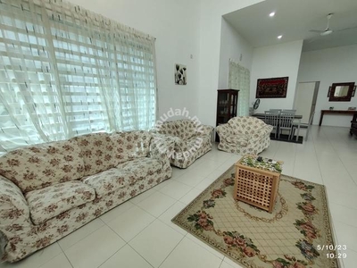 FULLY FURNISHED Single Storey Semi D GATED GUARDED Puteri Residence