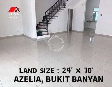 【GOOD PRICE】Double Storey Terrace House for Sale AZELIA BUKIT BANYAN