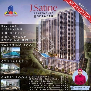 Residensi J Satine (Rumawip) - New Setapak Apartment