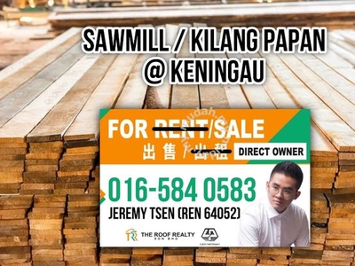 Kilang papan for sale / Sawmill land for sale