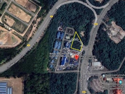 [Near Tol FREEHOLD] 1 acre Commercial Land (Petrol Station) Ayer Keroh