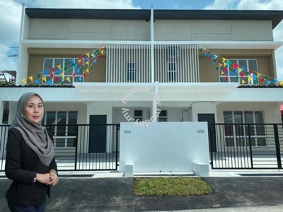 HAKMILIK KEKAL!! Rumah Teres 2-Tingkat Baru, Bandar Merlimau Melaka