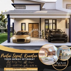PANTAI SEPAT KUANTAN - New Exclusive Terrace Single Storey