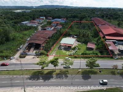 Sandakan Road Frontage Land & Building - Mile 8 | 2.812 acre