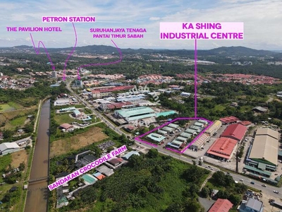 Sandakan Semi Detached Warehouse Ka Shing Infustrial Centre
