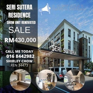 Seri Sutera Residence / Show unit / Fully Furnished / Kinarut Lokkawi