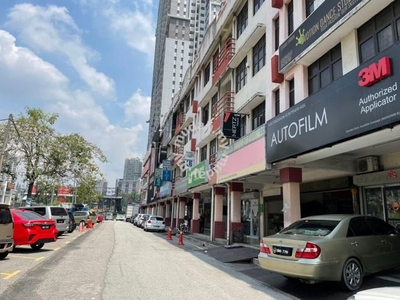 Shop lot at Jalan Cheras near LRT/MRT Maluri station, M Ventica Condo