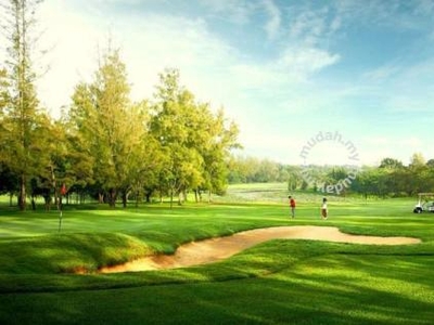 Square Shape Bungalow Corner lot Land Cinta Sayang Golf Club For Sale