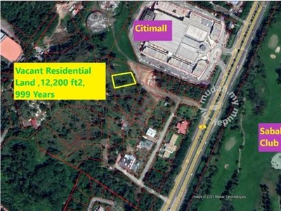Vacant Residential Land | Jalan Lintas | Citymall | CL999 | For Sale