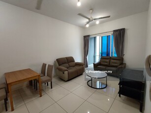 Eco Sky 3 Rooms Full Furnish For Rent With Balcony