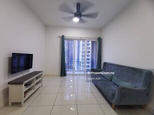 Eco Sky Fully Furnished Unit For Rent, Near to Lrt
