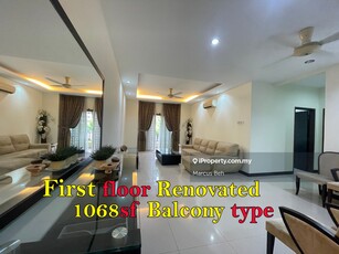 First floor Balcony - Renovated Fully Furnished - Walk to LRT station