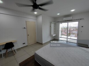First Residence Condo Kepong Master Balcony Room For Rent