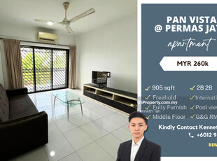 Full Loan Unit Pan Vista @ Permas Jaya