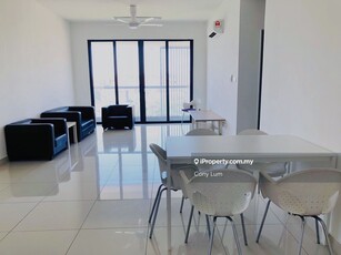 Fully furnished, 3bedrooms with all aircond, whatsapp now for viewing!