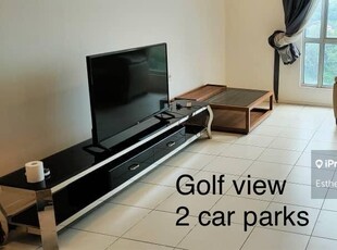 Golf View and 2 car parks, Casa Indah 2 for Rent