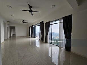 High floor unit facing forest view with balcony corner lot