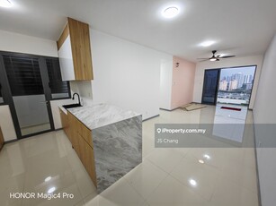 Near KTM Segambut, United Point Condo Fully Renovated Unit for Sell