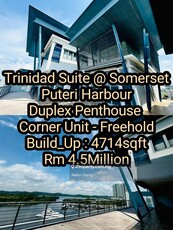 Puteri Harbour Trinidad Suite Penthouse Duplex Renovated For Sale
