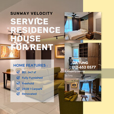 V Residence 3, Sunway Velocity Cheras For Rent - Super Cheap
