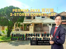 Permas Jaya 2-Storey Corner Lot Terrace House