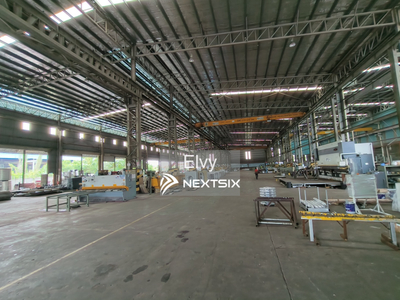 Desa cemerlang Single storey warehouse factory with 2 Storey Office
