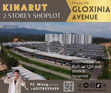 Kinarut Gloxinia Avenue 2 Storey Shoplot Surrounded By Housing