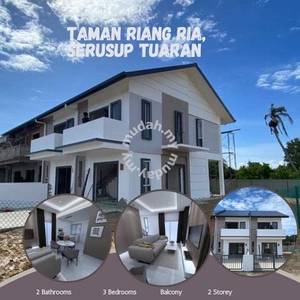 Modern Design Double Storey House With Balcony Taman Riang Ria