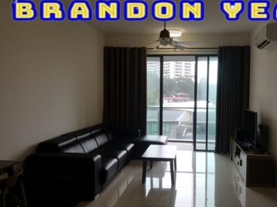 The Address With 3cp Fully Reno And Furnish At Bukit Jambul For Rent