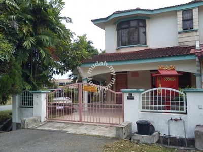 Corner house, double storey, Taman Pinji Mewah, Lahat. Perak