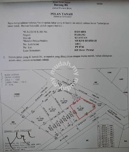 Tanah Lot Banglo Beserah untuk dijual (Rezab Melayu)