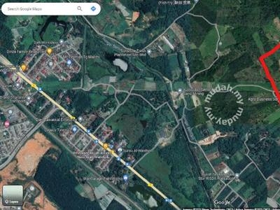 Ulu selangor Kuala kalumpang agricultural Land 7 acres freehold